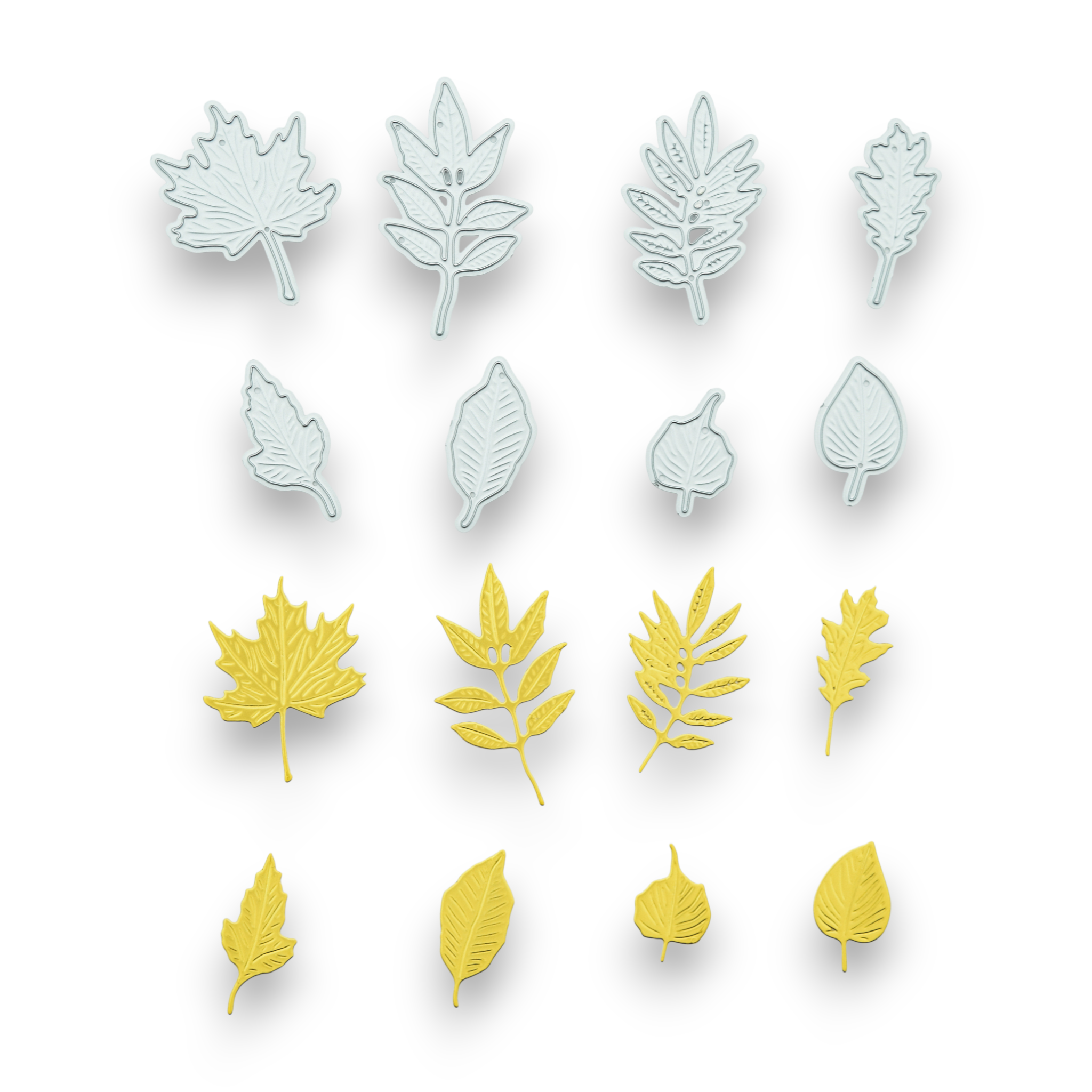 Autumn Breeze Leaves - Steel Cutting Die Set